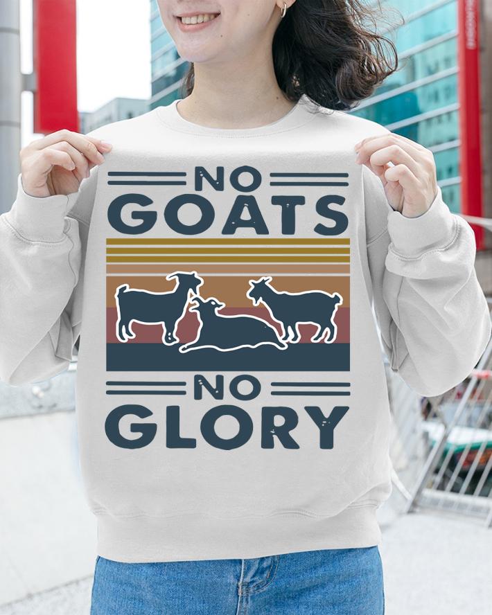 Official No Goats No Glory Vintage Retro t-shirt sweatshirt