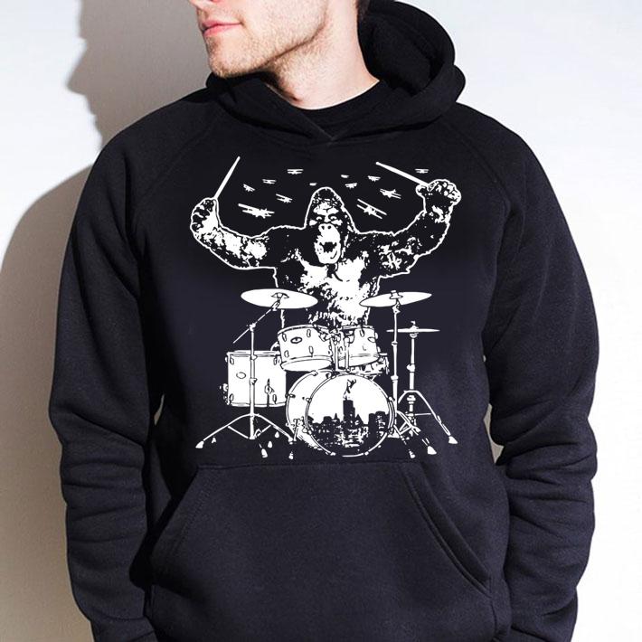 Bigfoot Playing Drummer t-shirt hoodie