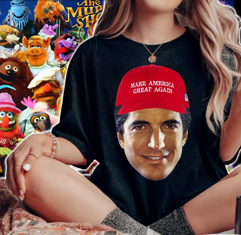 Qanon Supporters John F Kennedy Jr Mask t-shirt woman shirt