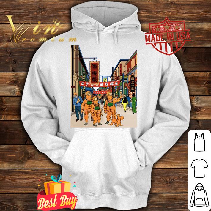 Tintin In Wuhan t-shirt hoodie