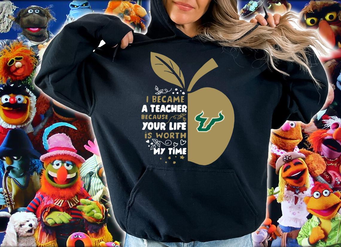 University Of South Florida Became A Teacher t-shirt hoodie