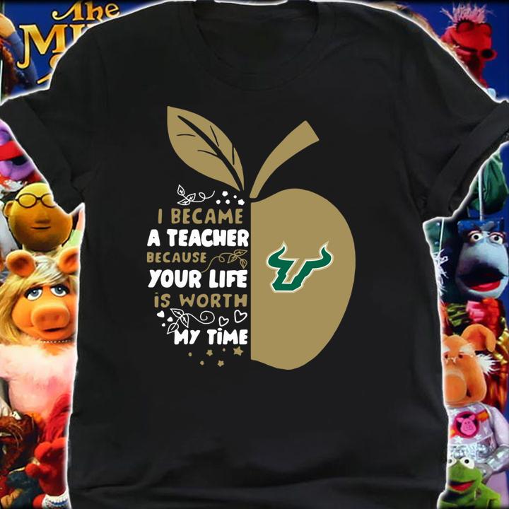 University Of South Florida Became A Teacher t-shirt shirt