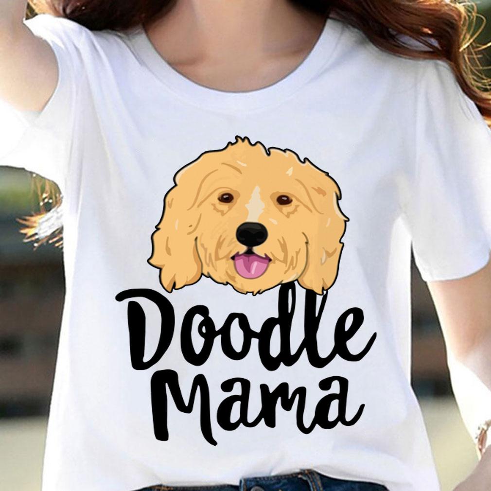Doodle Mama Women Goldendoodle Dog Puppy Mother t-shirt woman shirt