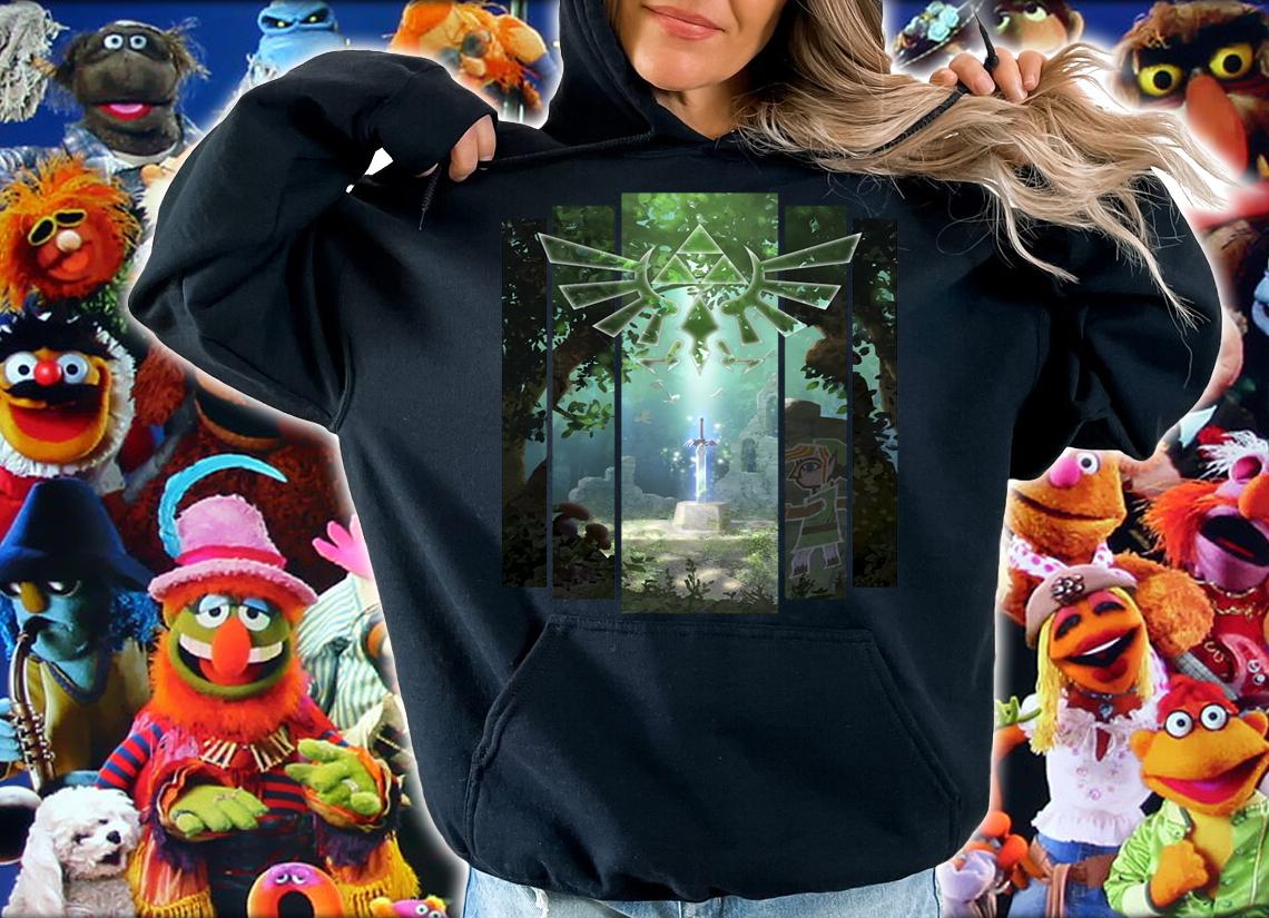 Premium Nintendo Zelda The Master Sword Lost Woods Artwork t-shirt hoodie