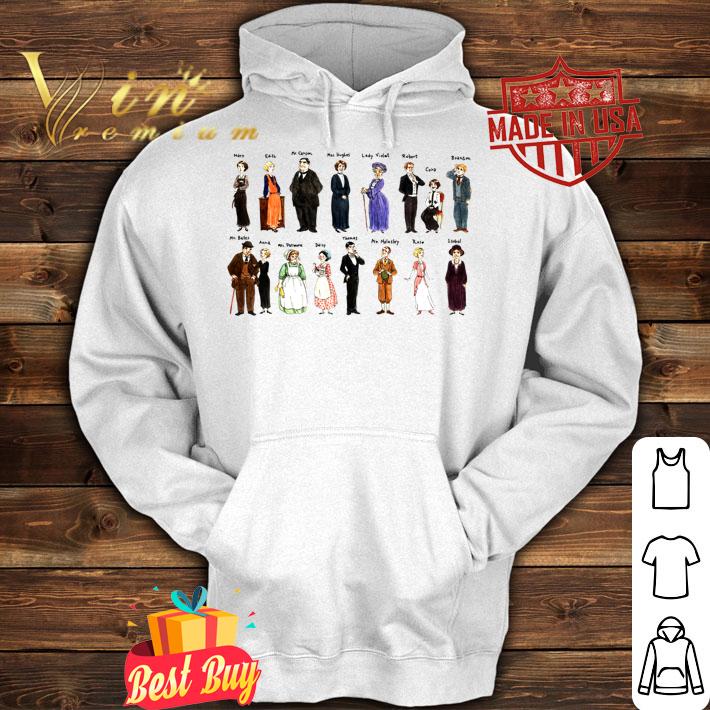Downton Abbey Cartoon Characters t-shirt hoodie