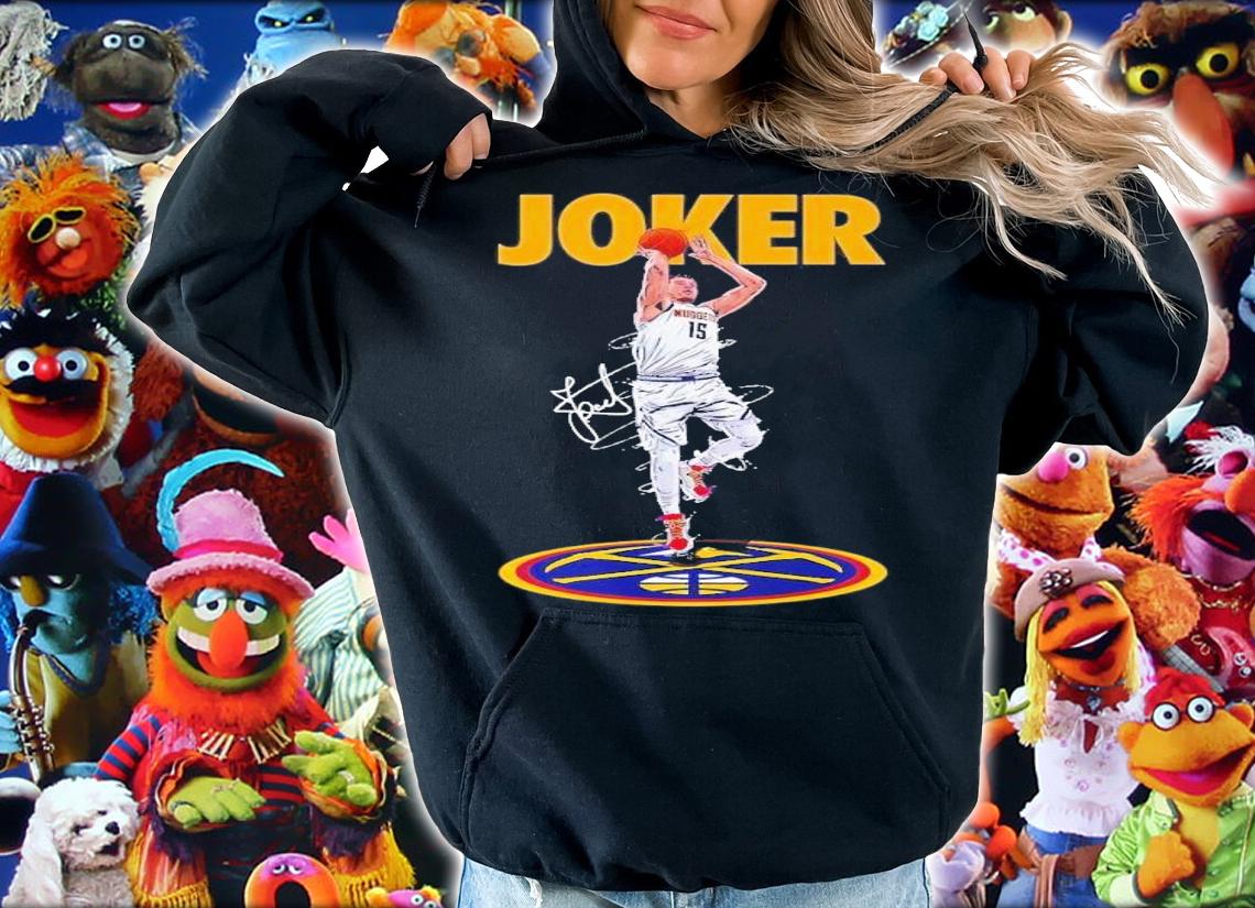 Denver Nuggets Joker signature t-shirt hoodie