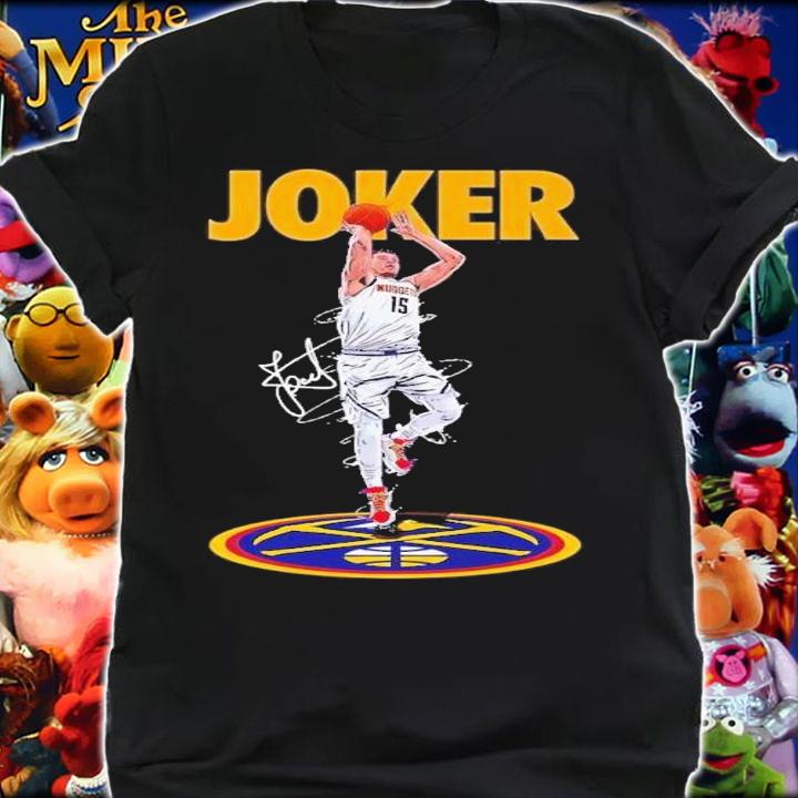 Denver Nuggets Joker signature t-shirt shirt