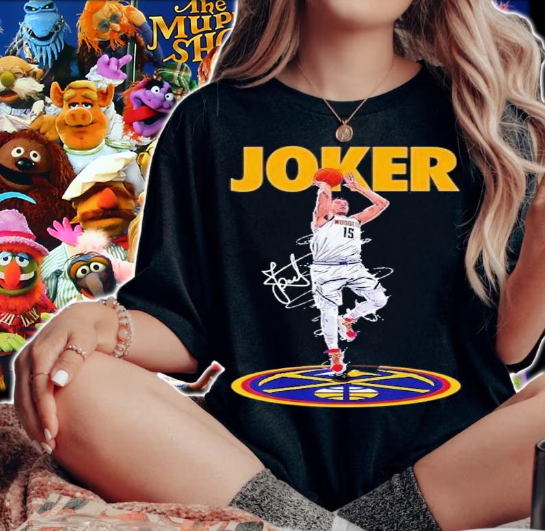 Denver Nuggets Joker signature t-shirt woman shirt