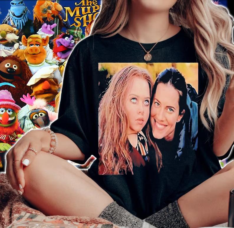 Allison Williams and M3GAN shirt t-shirt woman shirt