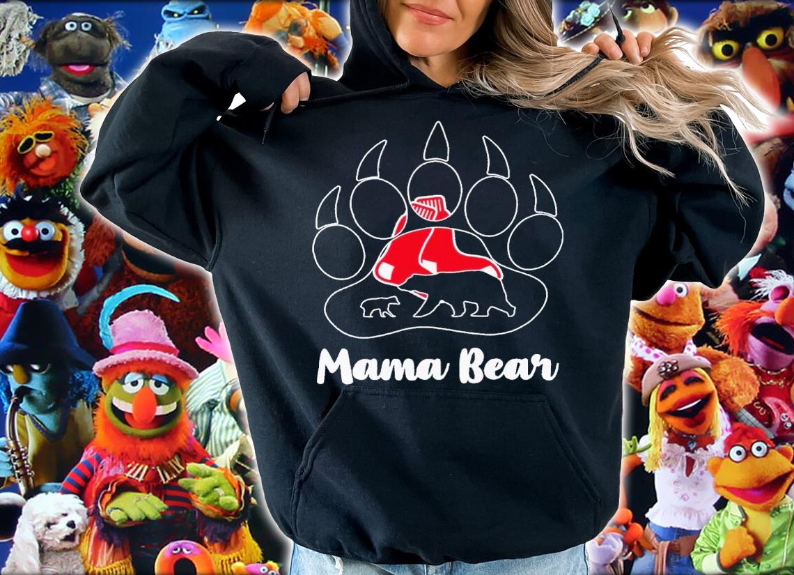 Boston Red Sox mama bear paw shirt t-shirt hoodie