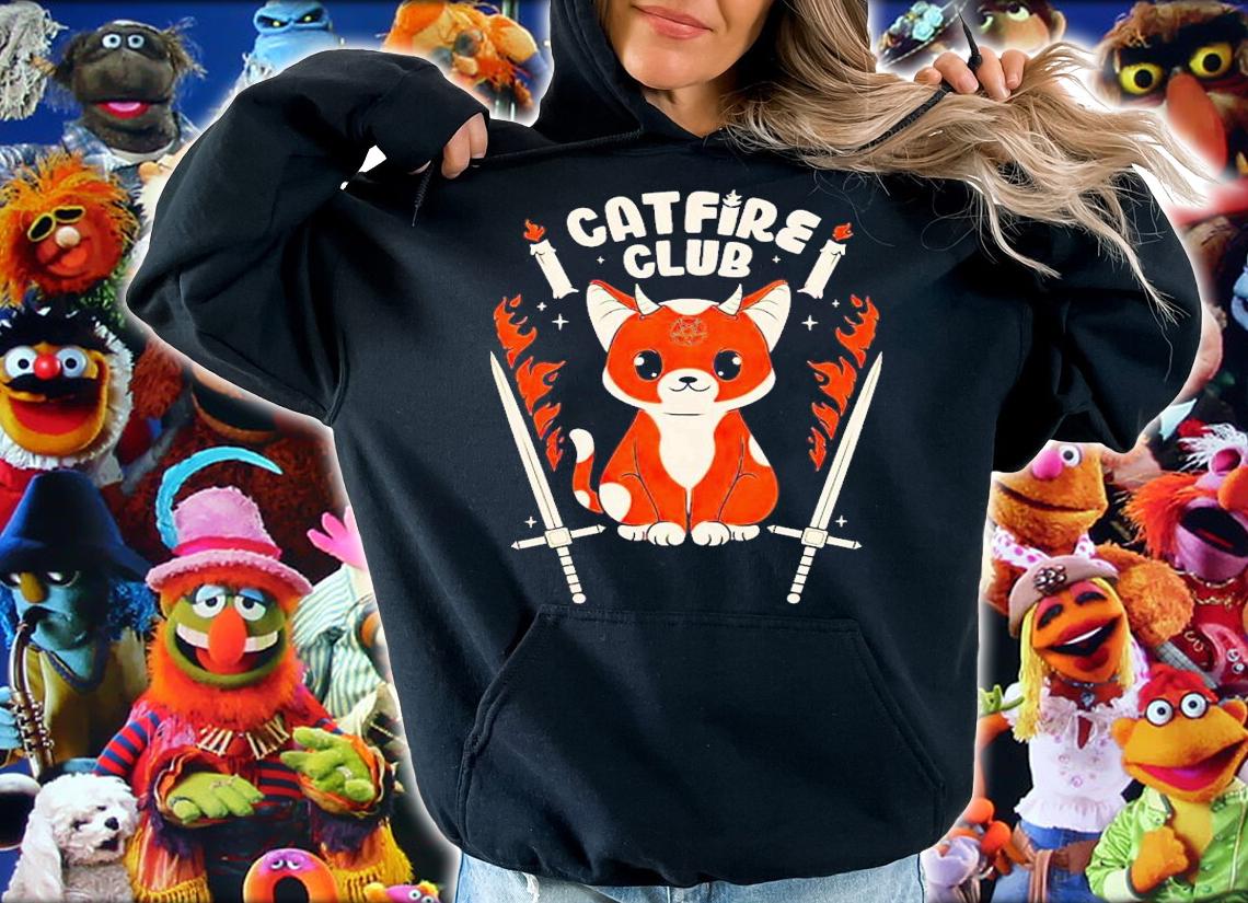 Catfire Club shirt t-shirt hoodie