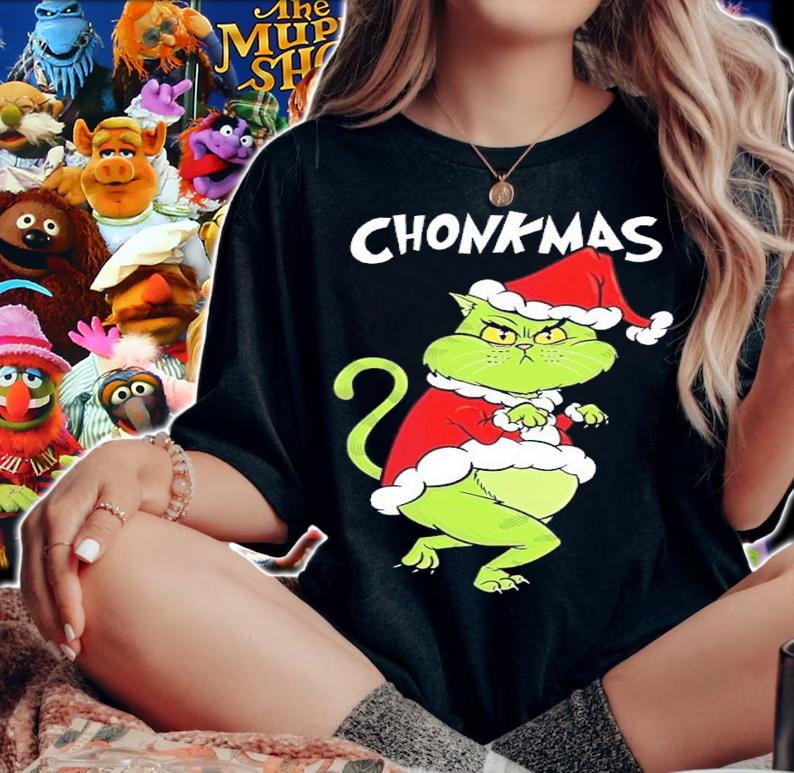 Chonkmas Christmas shirt t-shirt woman shirt
