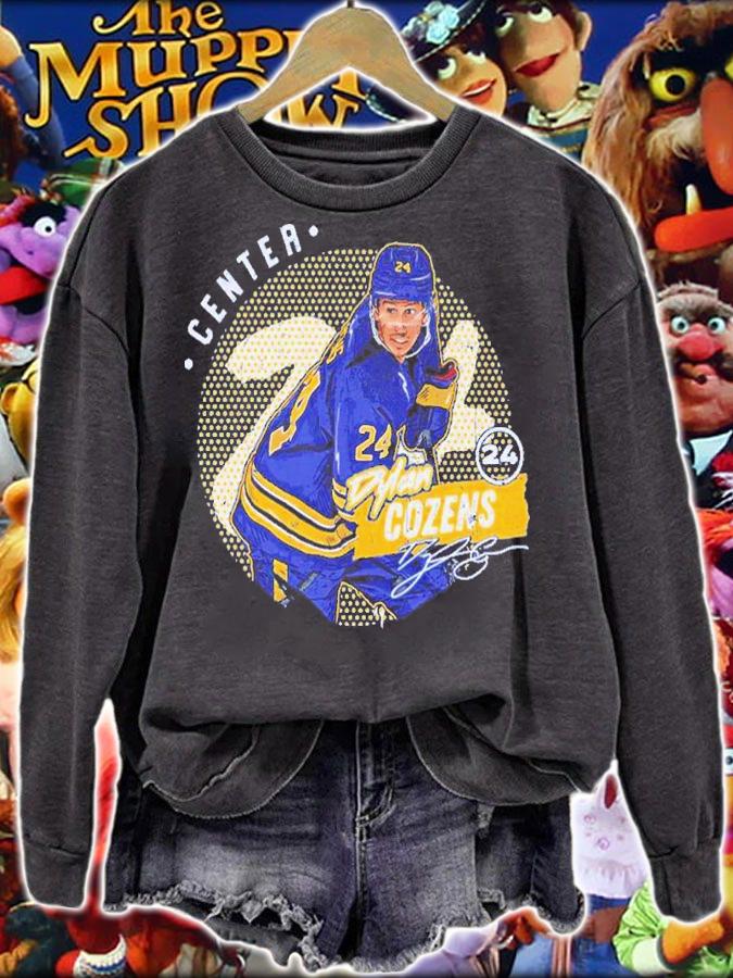Dylan Cozens Buffalo Dots Hockey Shirt t-shirt sweatshirt