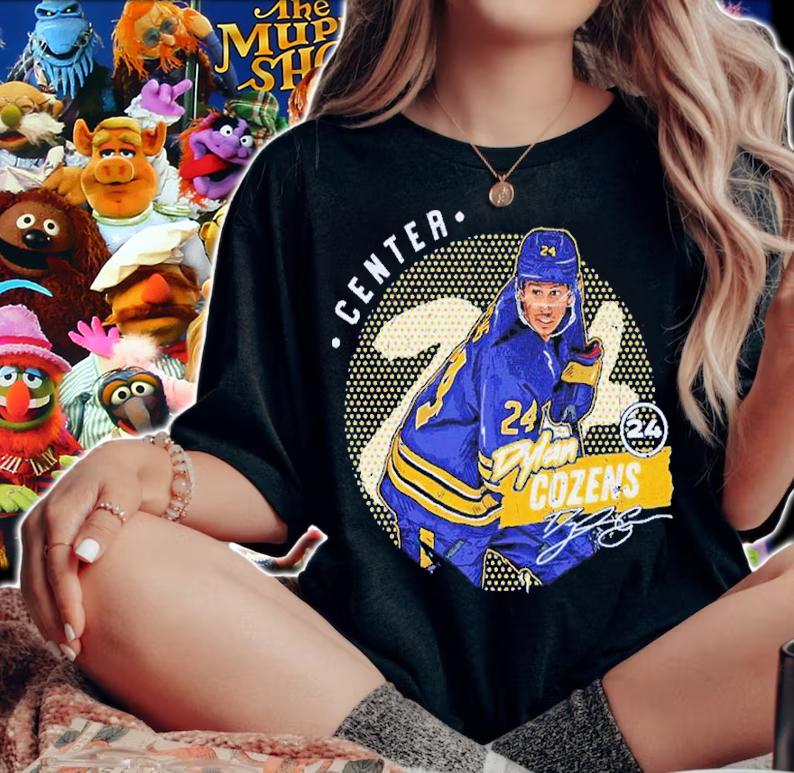 Dylan Cozens Buffalo Dots Hockey Shirt t-shirt woman shirt