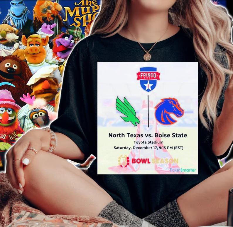 Frisco Bowl North Texas Vs Boise State Toyota Stadium Bowl Season 2022 Shirt t-shirt woman shirt