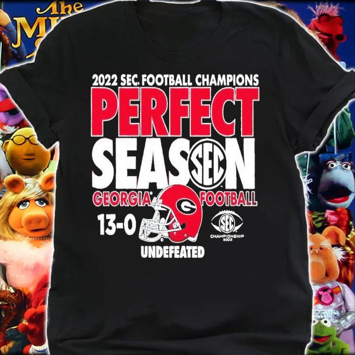 Georgia 2022 SEC Champ Perfect Season 13-0 Undefeated shirt t-shirt shirt