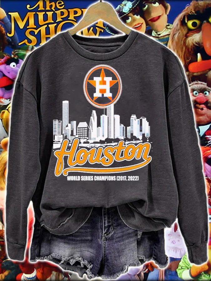 Houston city World Series Champions 2017 2022 shirt t-shirt sweatshirt
