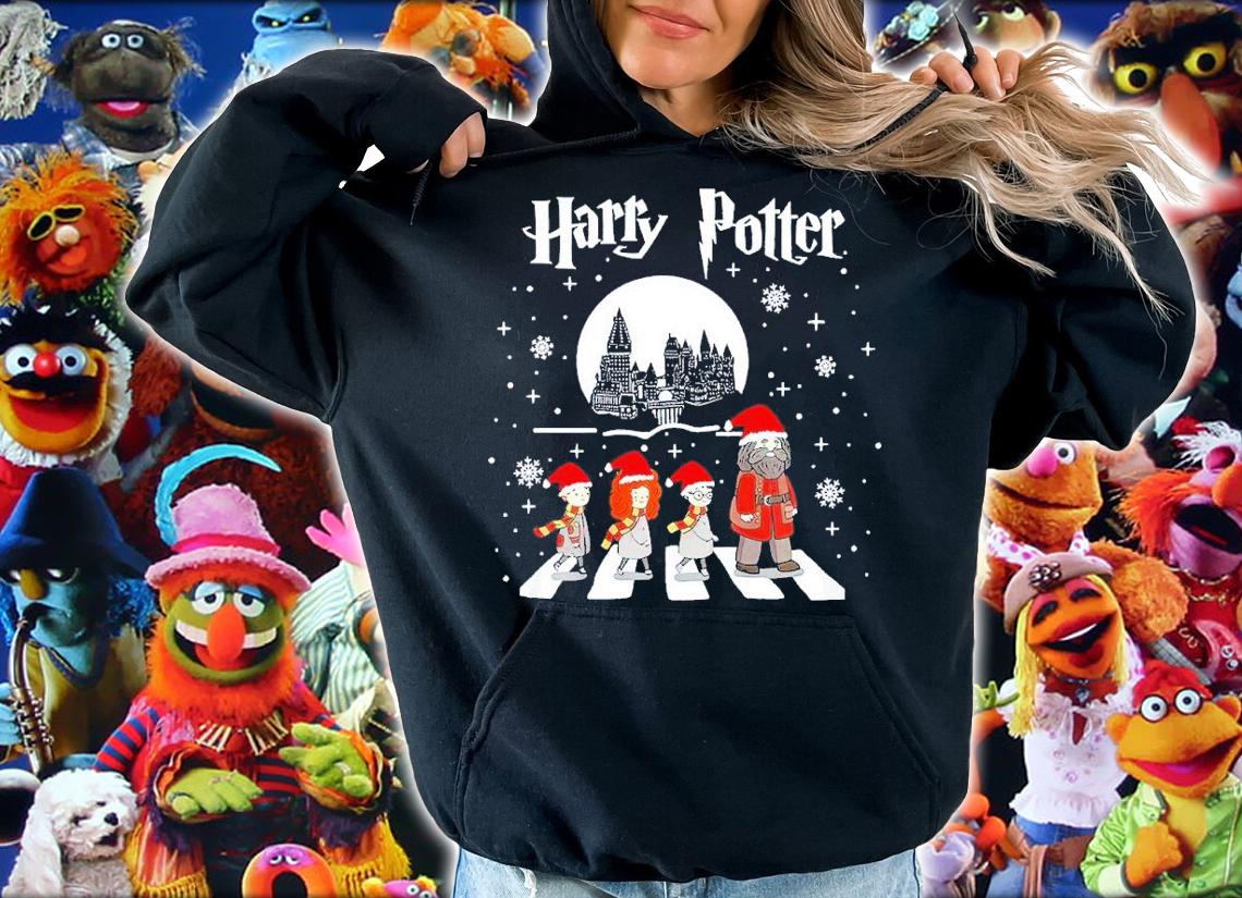 Harry Potter Abbey Road Christmas shirt t-shirt hoodie