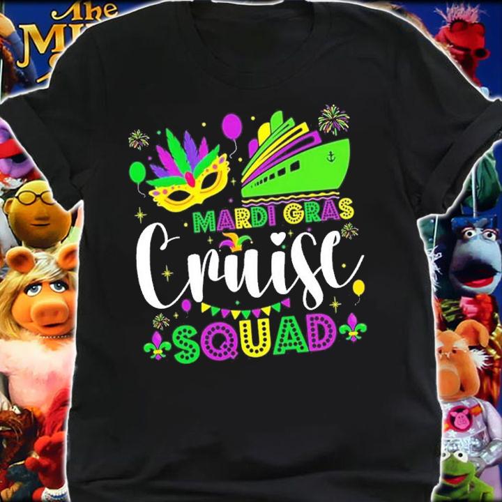 Mardi Gras Cruise Squad Festival Shirt t-shirt shirt
