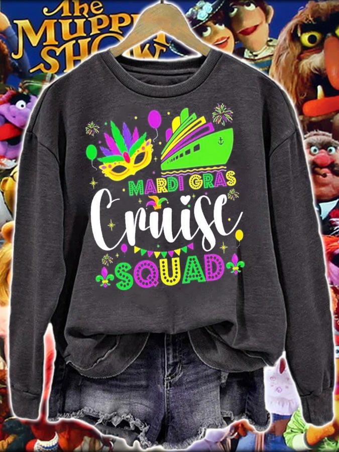 Mardi Gras Cruise Squad Festival Shirt t-shirt sweatshirt