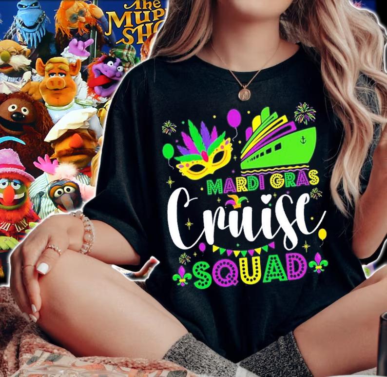 Mardi Gras Cruise Squad Festival Shirt t-shirt woman shirt