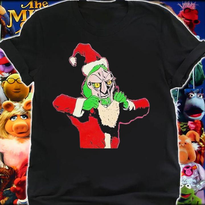 Mf Doom Grinch Christmas shirt t-shirt shirt
