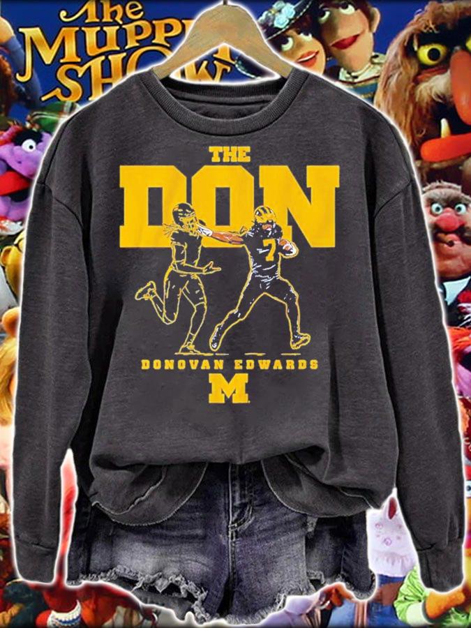 Michigan Football The Don Donovan Edwards Shirt t-shirt sweatshirt
