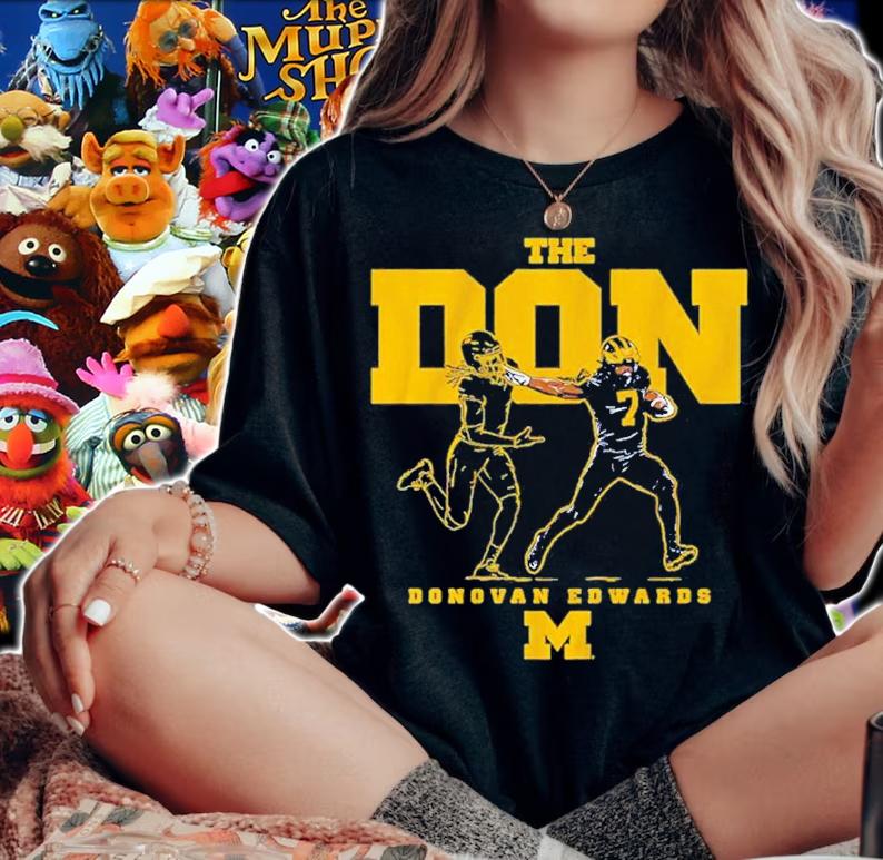 Michigan Football The Don Donovan Edwards Shirt t-shirt woman shirt