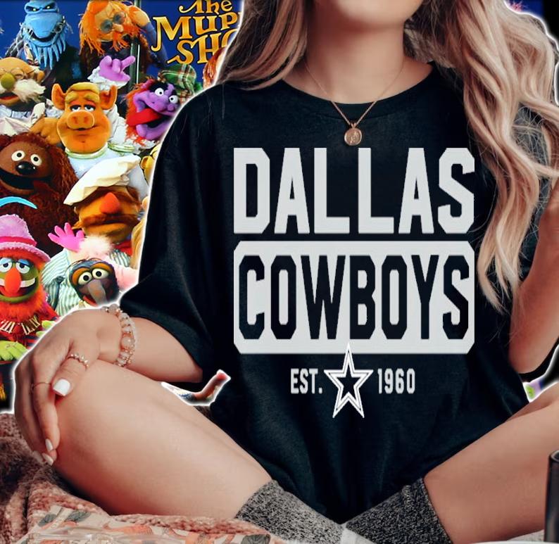 NFL Dallas Cowboys Box Out Fleece Headline Est 1960 Shirt t-shirt woman shirt