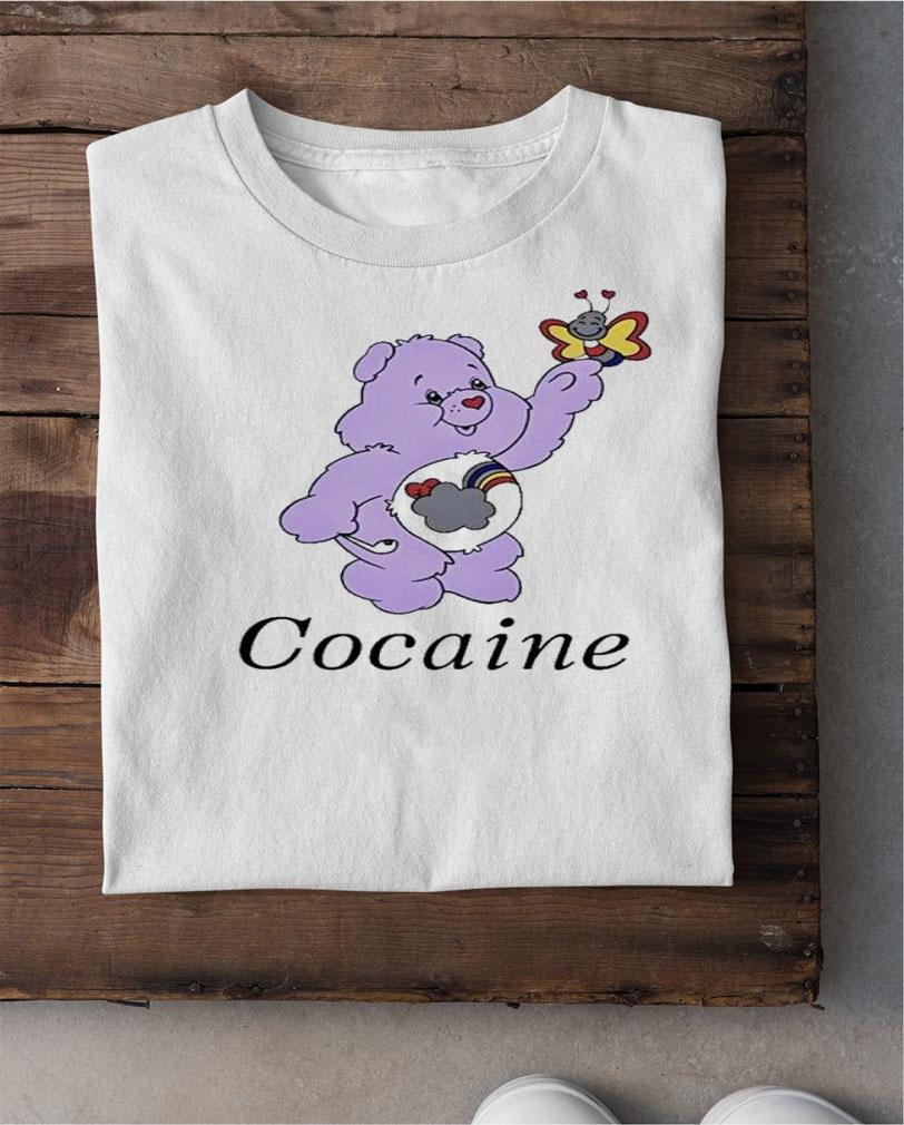 Cocaine Care Bear shirt t-shirt