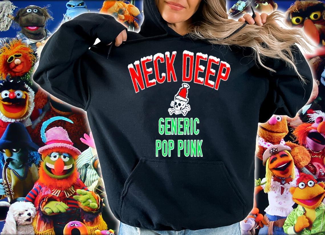 Neck Deep Generic Pop Punk Chritmas Edition shirt t-shirt