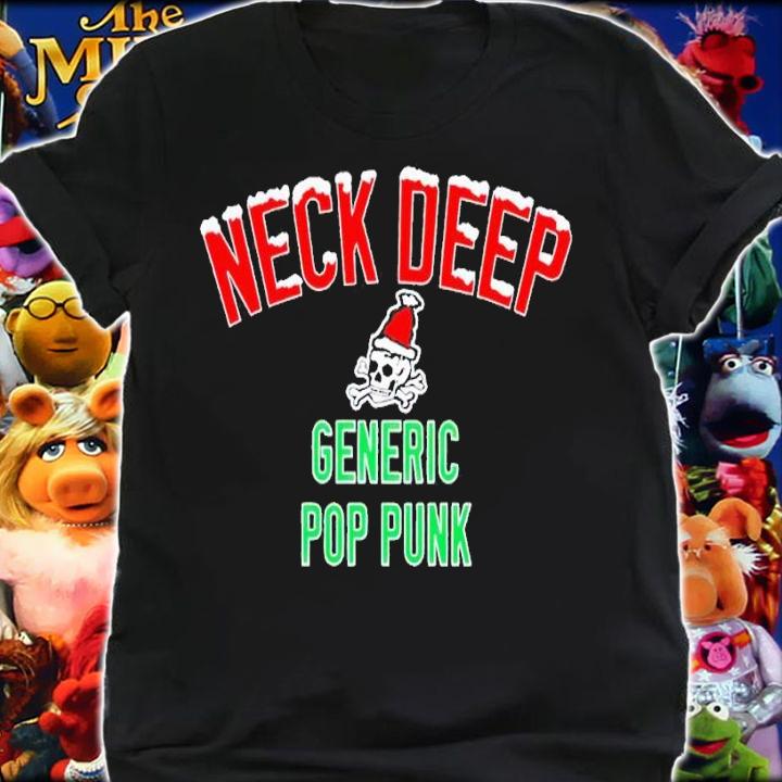 Neck Deep Generic Pop Punk Chritmas Edition shirt t-shirt