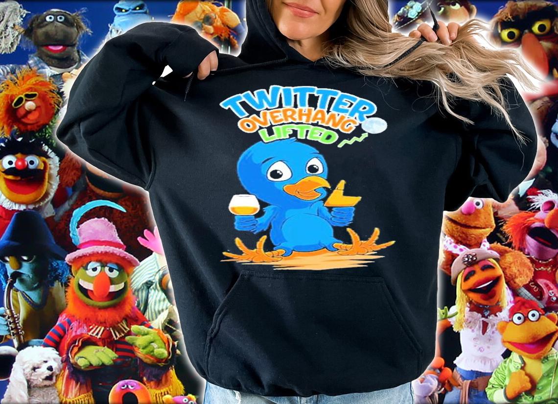 Twitter overhang lifted shirt t-shirt