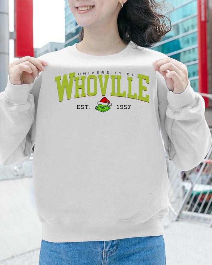Whoville University Est 1957 Shirt t-shirt