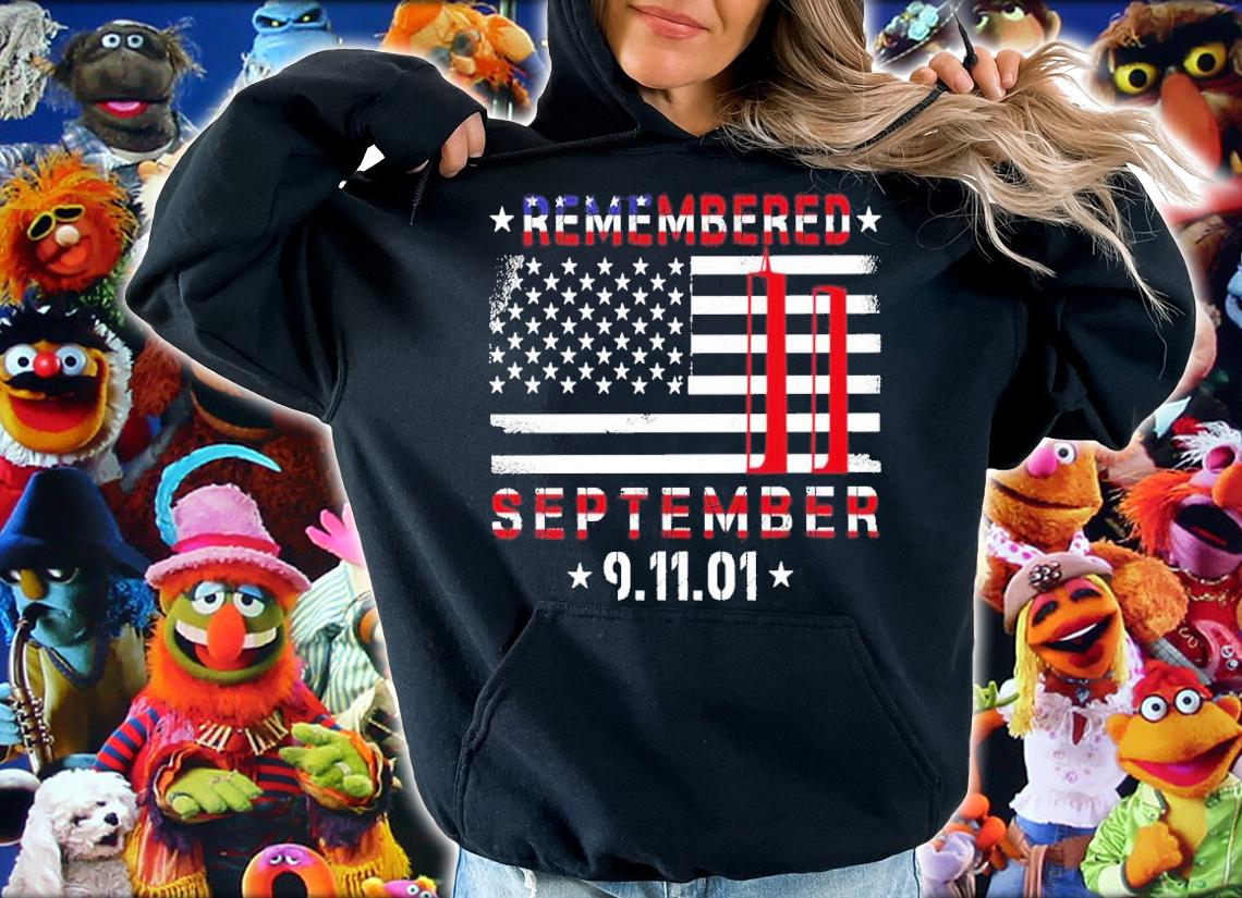 911 Remembered September 11 Patriot Day shirt t-shirt hoodie