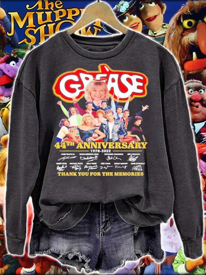 Grease 44th anniversary 1978 2022 thank you for the memories shirt t-shirt