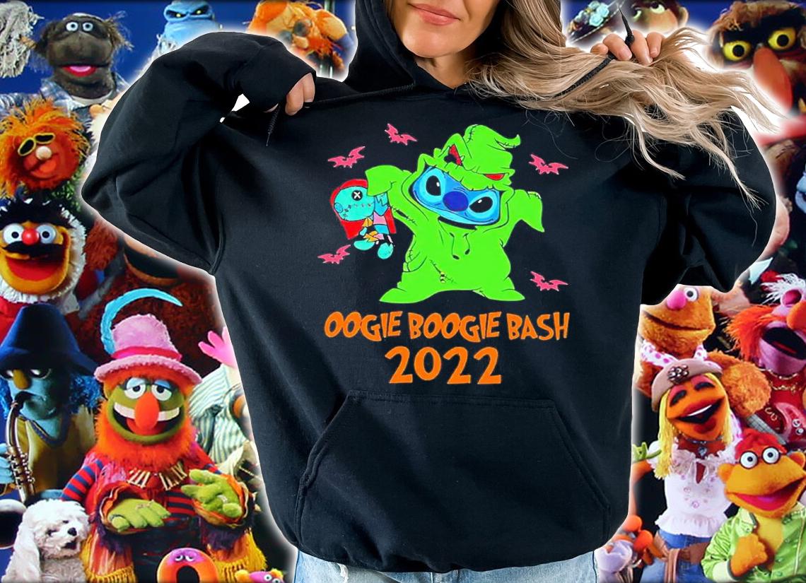 Oogie Boogie Bash 2022 Stitch & Angel Stitch Halloween Disney Stitch Shirt t-shirt hoodie