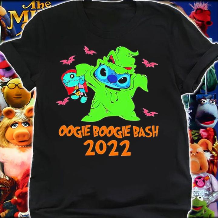 Oogie Boogie Bash 2022 Stitch & Angel Stitch Halloween Disney Stitch Shirt t-shirt shirt
