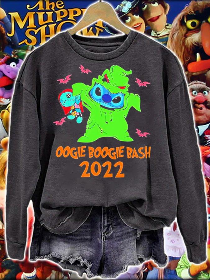 Oogie Boogie Bash 2022 Stitch & Angel Stitch Halloween Disney Stitch Shirt t-shirt sweatshirt