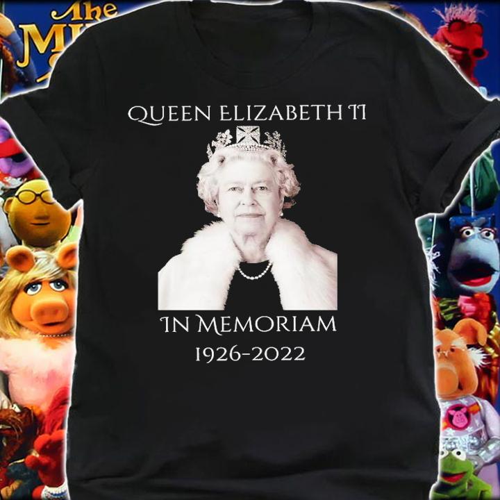 Queen Elizabeth II 1926-2022 RIP Queen Elizabeth T-Shirt t-shirt