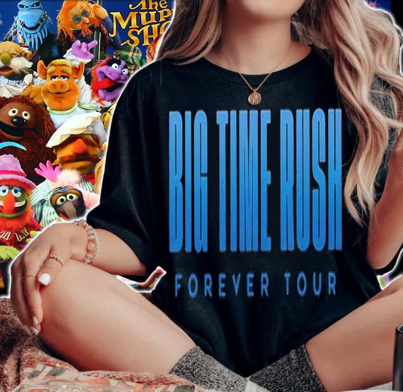Big Time Rush Forever Tour shirt t-shirt