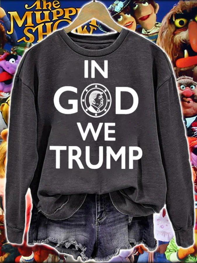 Carmen Goodwin Phd In God We Trump Shirt t-shirt