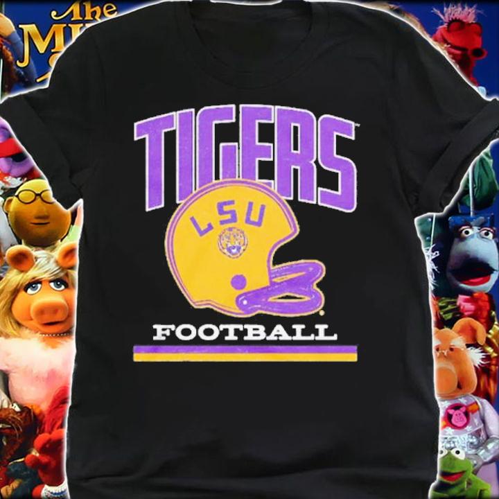 LSU Tiger Football Helmet vintage shirt t-shirt