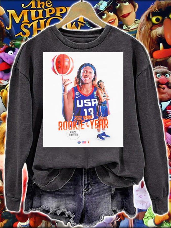 Rhyne Howard 2022 WNBA Rookie Of The Year Shirt t-shirt