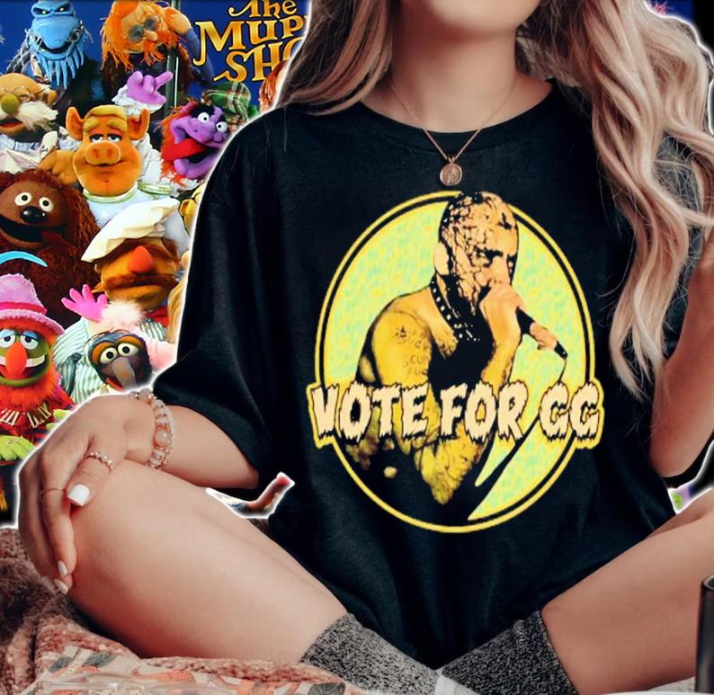 Rock The Vote for GG shirt t-shirt woman shirt
