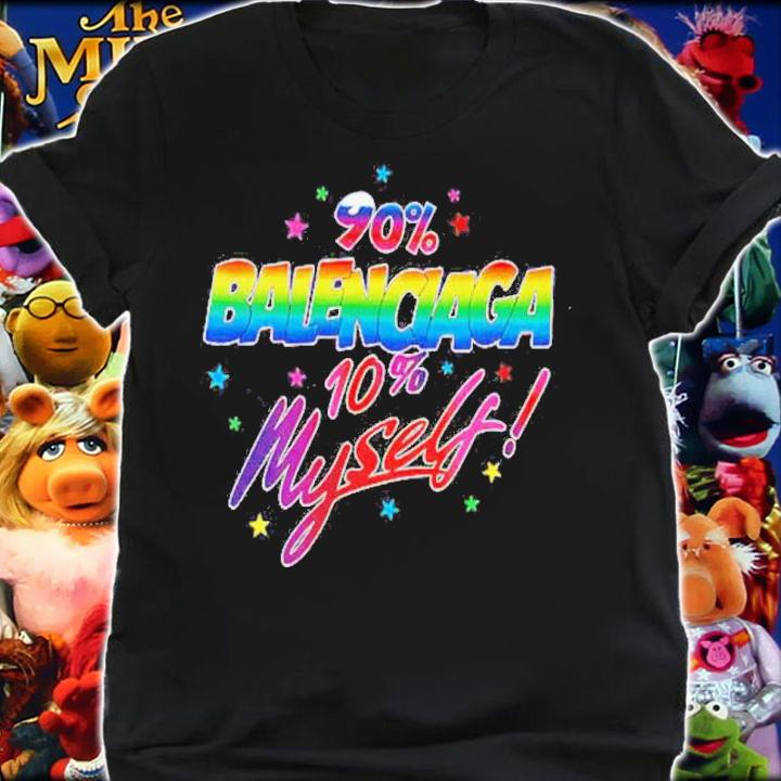 90% Balenciaga 10% Myself Shirt t-shirt shirt
