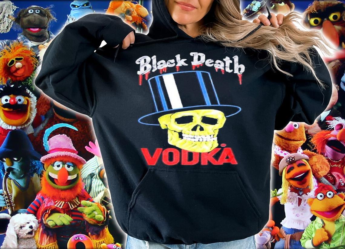 Black Death Vodka Slash Gun N Roses Shirt t-shirt hoodie