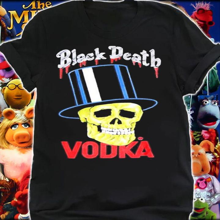 Black Death Vodka Slash Gun N Roses Shirt t-shirt shirt