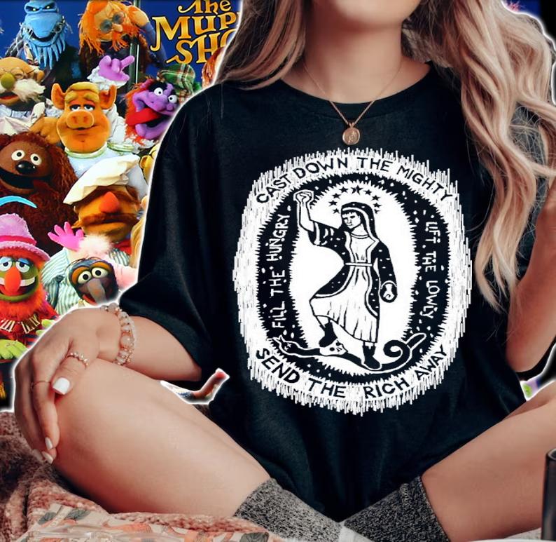 Cast Down The Mighty Send The Rich Away Magnificat Shirt t-shirt