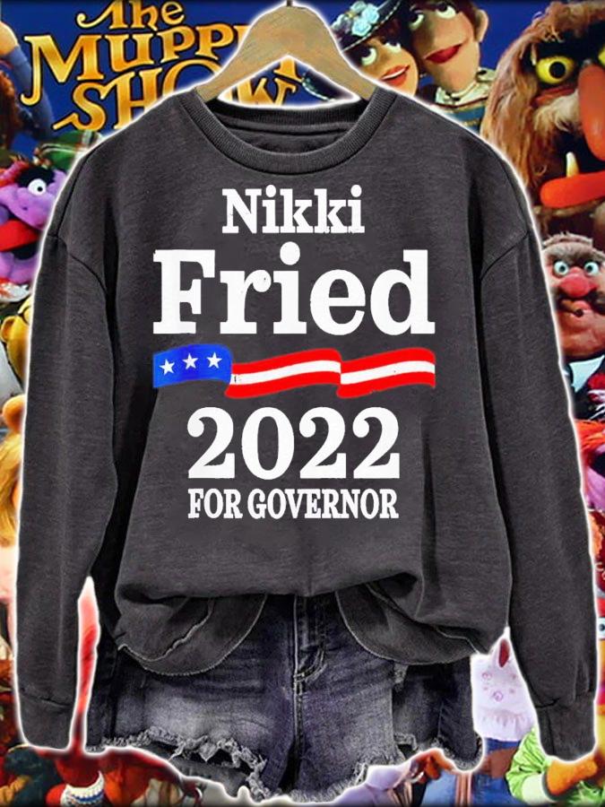 Nikki Fried For Florida Governor 2022 Democratic Campaign Shirt t-shirt sweatshirt